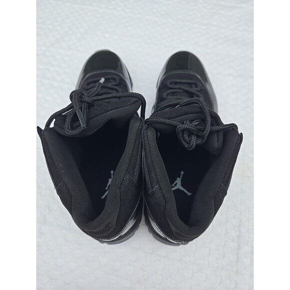 Jordan 11 Retro Black on Black Sneakers Patent Suede Size 13 Men  136046-000 main image 12